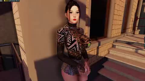 3dx_sara online show from June 10, 6:40 pm