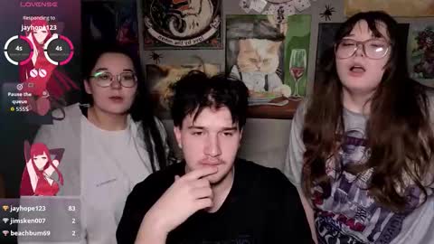 KENDALL  NATHANRYAN  LUCY online show from November 28, 6:59 pm