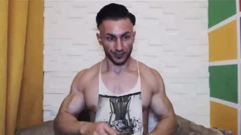 Snapshot of a1devilbody chatting on October 8, 4:18 am a1devilbody online show from October 8, 4:18 am