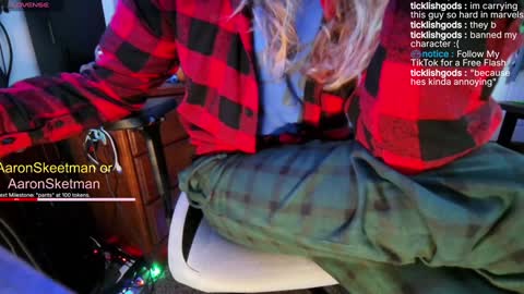 Aaron Skeetman online show from January 24, 3:13 pm