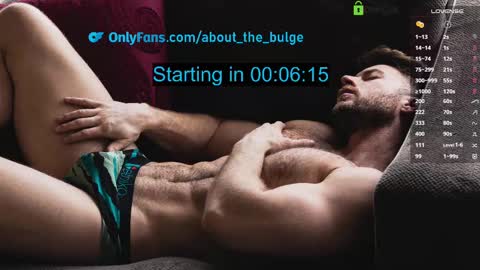 Snapshot of about_the_bulge chatting on February 19, 3:28 am about_the_bulge online show from February 19, 3:28 am
