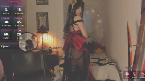 Snapshot of alaskagrace chatting on December 4, 3:53 am Alaska Grace online show from December 4, 3:53 am