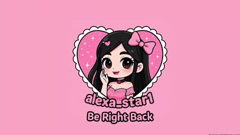 Snapshot of alexa_star1 chatting on October 22, 9:38 pm Alexa online show from October 22, 9:38 pm