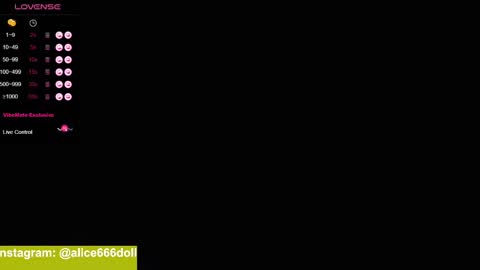 Snapshot of alice666doll chatting on February 20, 7:08 pm NEW ACCOUNT  ALICE  online show from February 20, 7:08 pm