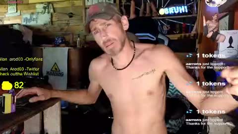 Allan arod online show from July 11, 8:12 pm