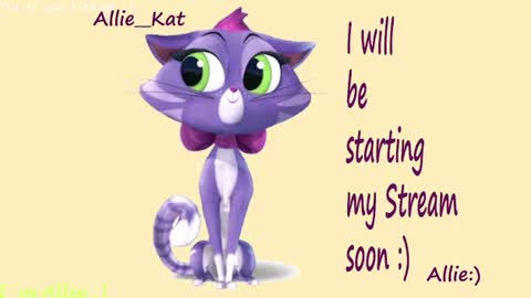 Allie online show from August 8, 2:27 pm