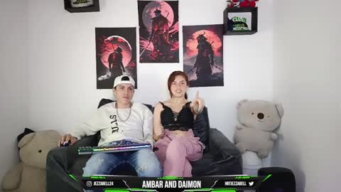 Snapshot of ambar_and_daimon_ chatting on February 3, 4:35 am AMBAR AND DAIMON online show from February 3, 4:35 am