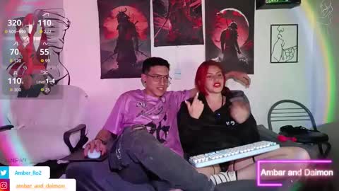 Snapshot of ambar_and_daimon_ chatting on September 26, 11:40 am AMBAR AND DAIMON online show from September 26, 11:40 am