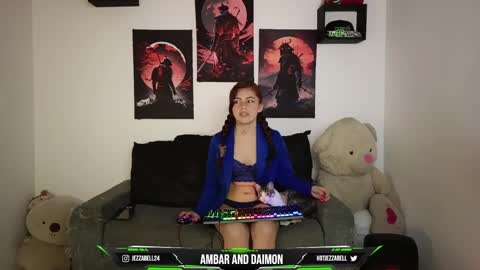 Snapshot of ambar_and_daimon_ chatting on February 26, 8:28 am AMBAR AND DAIMON online show from February 26, 8:28 am