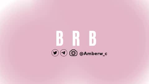 IG - TW Amberw c online show from November 2, 5:18 am