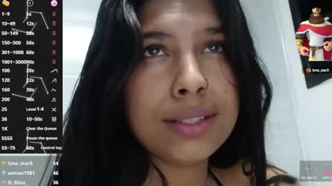 Andreina  online show from December 28, 8:58 pm
