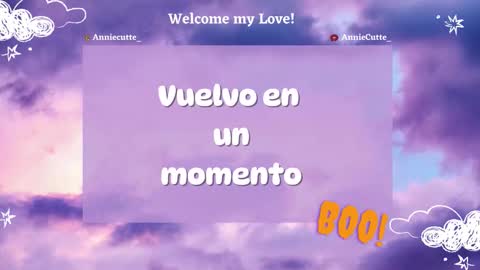 anniecutte online show from November 6, 8:45 pm