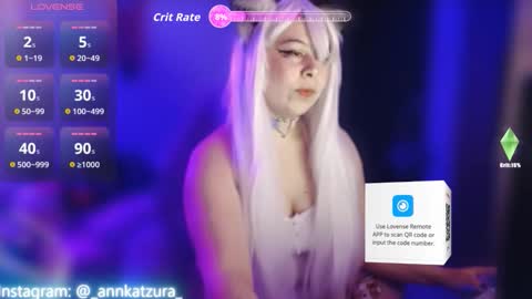 Annie Katzura new acount online show from November 7, 11:07 pm