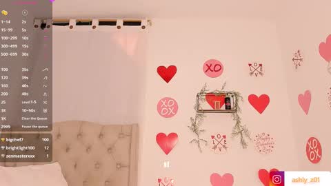 Snapshot of ashly_z chatting on February 22, 8:20 pm Ashly  online show from February 22, 8:20 pm