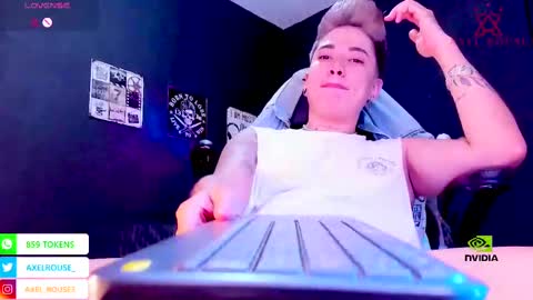 Axel Rouse online show from September 27, 2:20 am