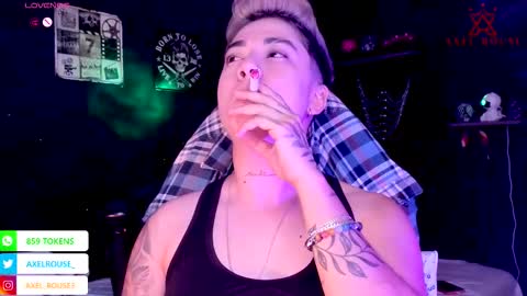 Axel Rouse online show from October 22, 12:25 am