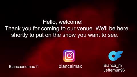 bianca and maxwell online show from March 14, 1:04 pm