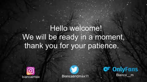 bianca and maxwell online show from February 14, 1:51 pm