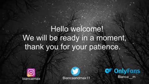 bianca and maxwell online show from December 18, 3:11 pm