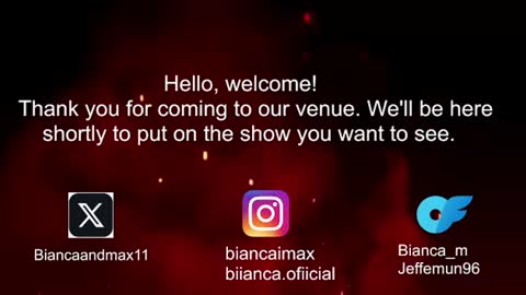 bianca and maxwell online show from June 20, 6:14 pm