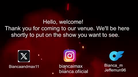 bianca and maxwell online show from June 24, 12:50 am