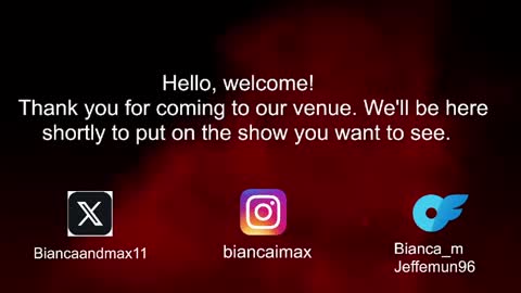 bianca and maxwell online show from May 5, 12:33 pm