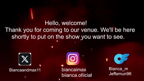 bianca and maxwell online show from June 25, 1:24 am