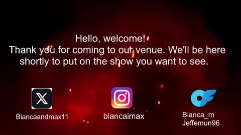 bianca and maxwell online show from September 14, 1:01 pm