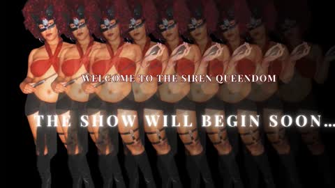 Queen Siren online show from October 19, 9:25 am