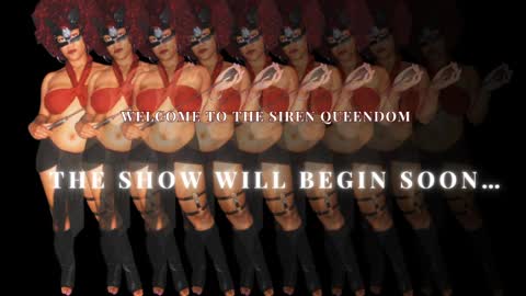 Queen Siren online show from April 19, 2:34 am
