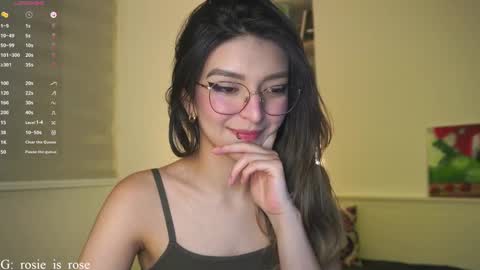 Snapshot of call_me_rosie chatting on January 13, 2:07 am   online show from January 13, 2:07 am