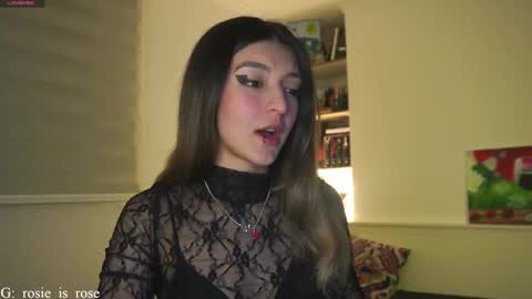Snapshot of call_me_rosie chatting on January 21, 1:29 am   online show from January 21, 1:29 am