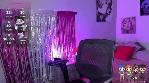 Snapshot of charlotte_joestar chatting on February 27, 4:10 pm Charlie online show from February 27, 4:10 pm