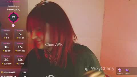 Snapshot of cherrywix chatting on December 28, 3:26 am cherrywix online show from December 28, 3:26 am