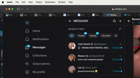 chrissquirt online show from February 8, 2:27 pm