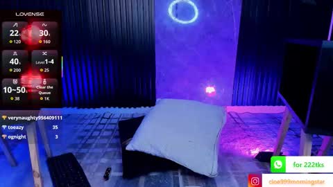 Cloe online show from December 3, 5:35 pm