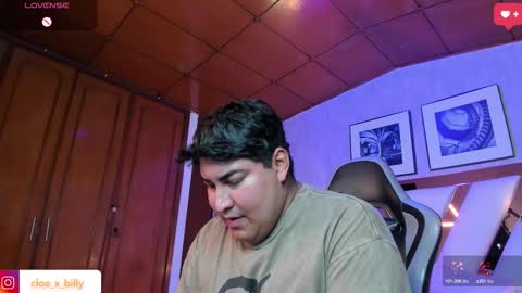 Cloe x Billy online show from October 17, 9:19 pm