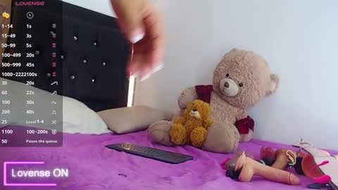 Coraline connected from 10 pm to 6 am Colombia time online show from March 4, 2:49 am