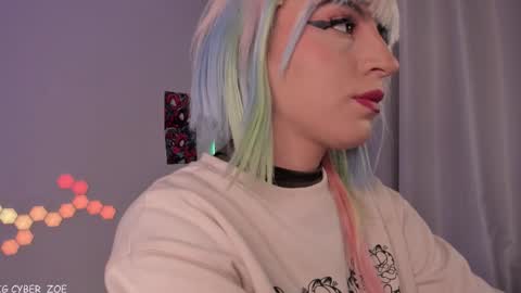  cyber zoe   online show from March 18, 12:33 pm