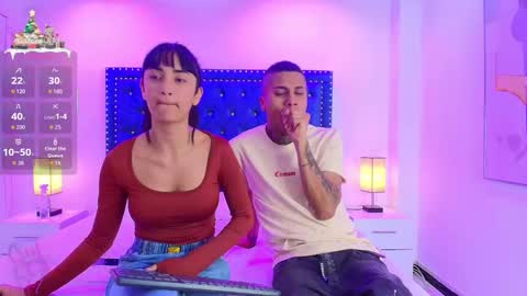 DAMIAN AND ROXANNE.  online show from November 26, 12:46 pm