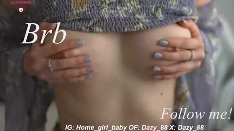 Dazy    My Fansly  online show from October 4, 3:15 am