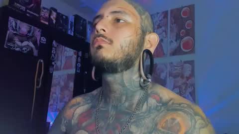 Snapshot of death_ink666 chatting on October 21, 8:56 pm online show from October 21, 8:56 pm