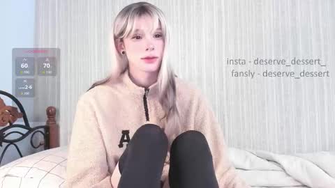 Snapshot of deserve_dessert chatting on October 7, 6:37 pm Domi  online show from October 7, 6:37 pm