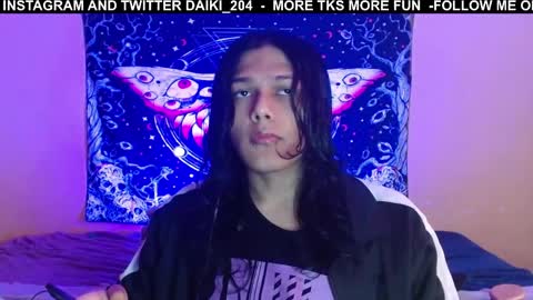 daiki sx online show from March 30, 3:56 pm