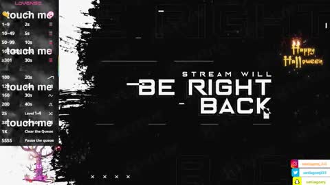 SANTI  independent model online show from October 22, 1:42 am