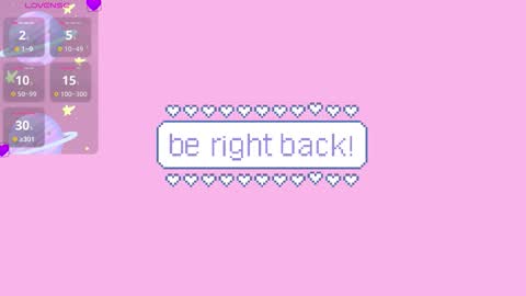 dulce_charm_ online show from February 4, 8:57 pm