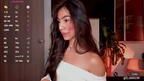 Snapshot of ellamancini chatting on October 21, 12:27 am Ella online show from October 21, 12:27 am