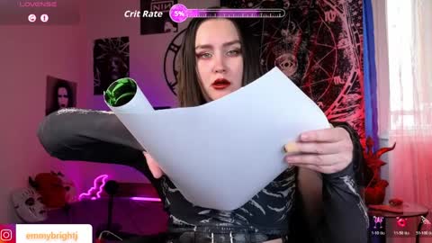 Emmy Bright     50  online show from April 5, 2:30 am