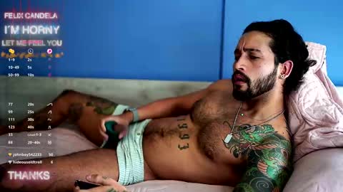 Snapshot of felix_candela chatting on March 10, 6:12 pm Felix Candela online show from March 10, 6:12 pm