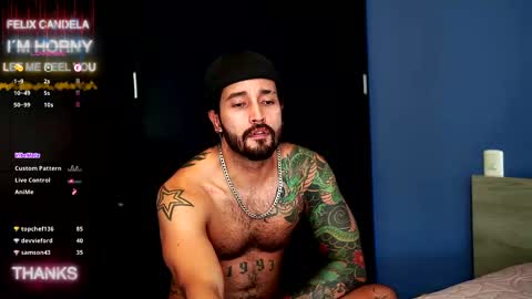 Snapshot of felix_candela chatting on March 6, 8:05 pm Felix Candela online show from March 6, 8:05 pm